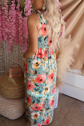 Was für ein schönes Leben: Maxikleid mit Blumenmuster